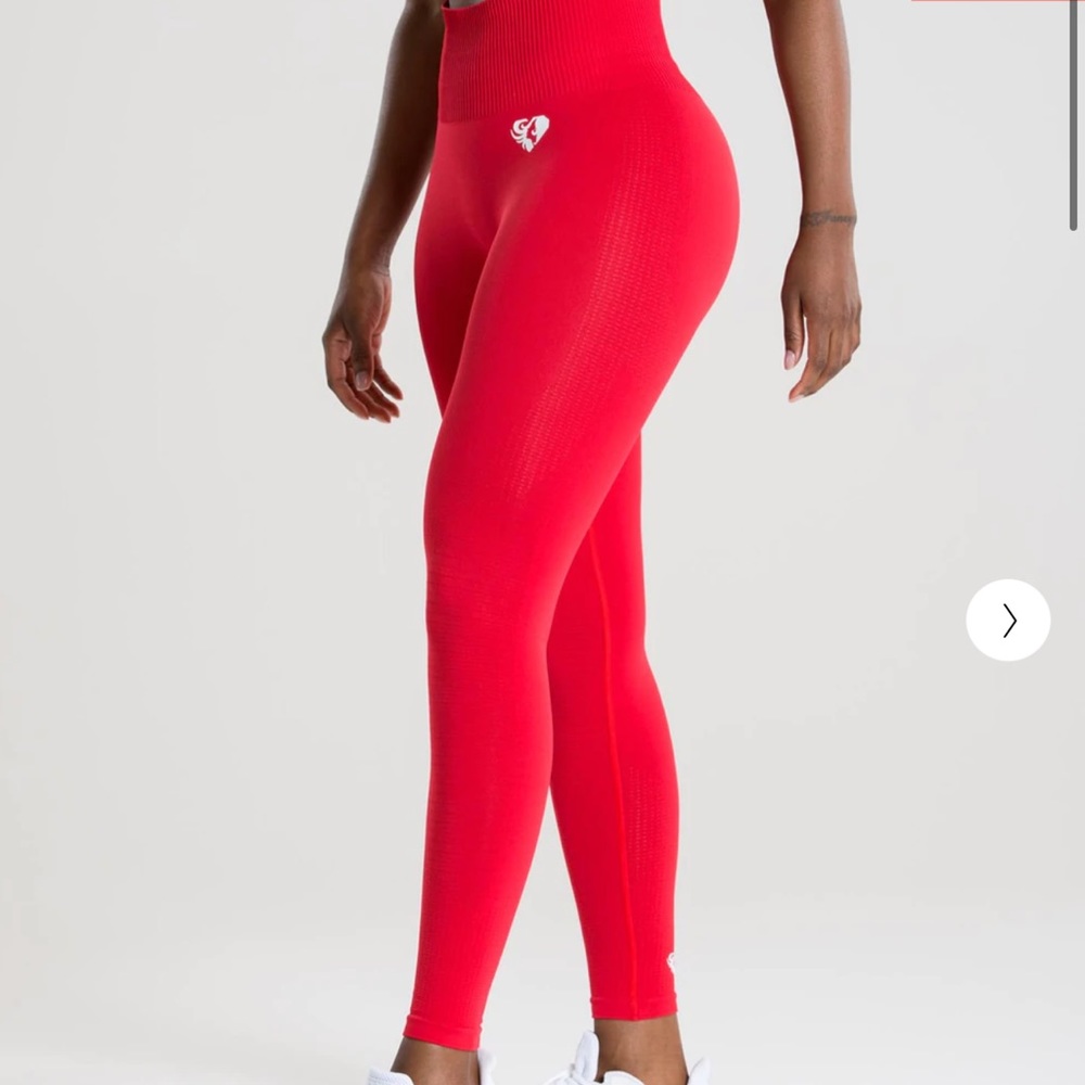 Women’s Best Power Seamless Legging - Red/M